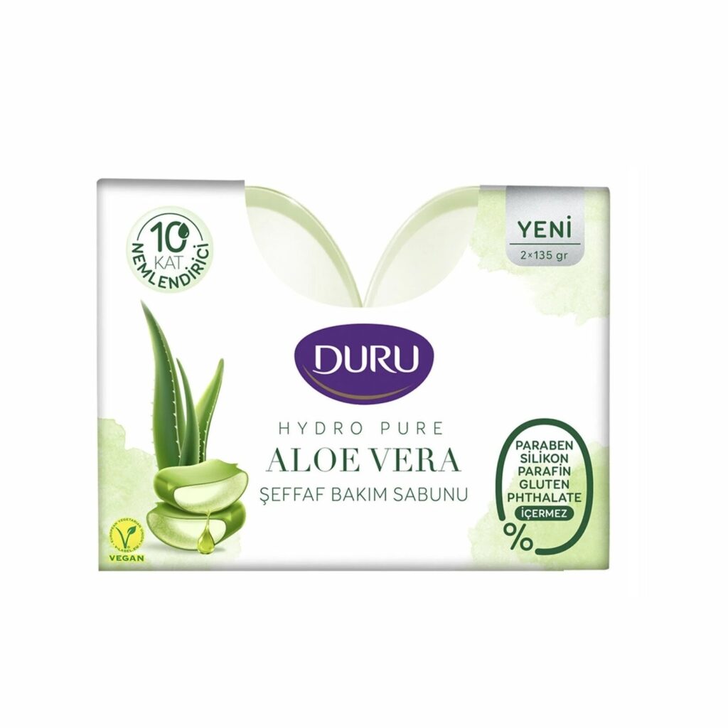 صابون قالب هیدرو پیور آلوئه‌ورا دورو  Duru Hydro Pure