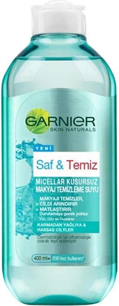 پاک‌کننده صورت مدل saf & temiz برای پوست چرب و مختلط